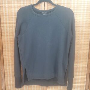 ☆ Athleta Coaster Luxe Recover Sweatshirt Black Size XXS